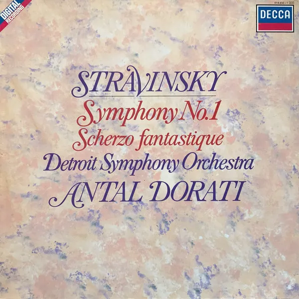 Symphony No.1 / Scherzo Fantastique