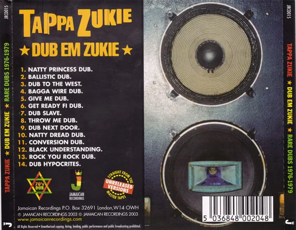 Dub Em Zukie - Rare Dubs 1976-79