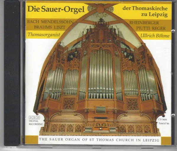 Die Sauer-Orgel Der Thomaskirche Zu Leipzig