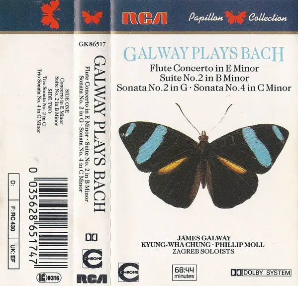 Galway Plays Bach: Flute Concerto In E Minor / Suite No.2 In B Minor / Sonata No.2 In G / Sonata No.4 In C Minor
