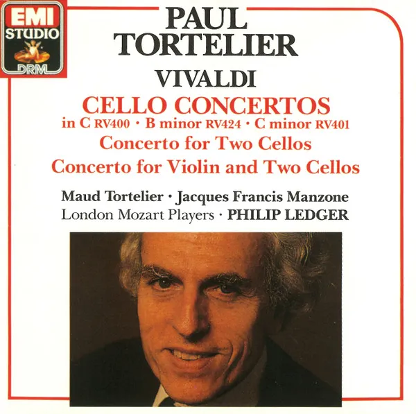 Cello Concertos In C RV400 • B Minor RV424 • C Minor RV401 / Concerto For Two Cellos / Concerto For Violin And Two Cellos