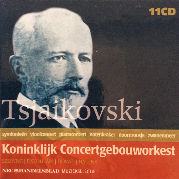 Symfonieën, Vioolconcert, Pianoconcert, Notenkraker, Doornroosje, Zwanenmeer