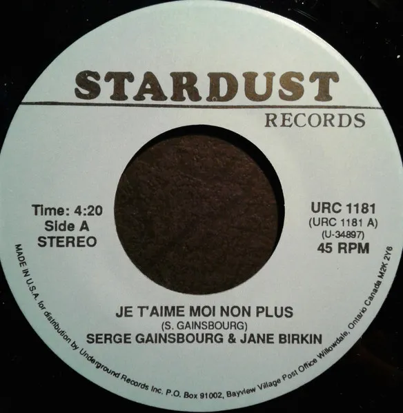 Je T'Aime Moi Non Plus / How Will It End?