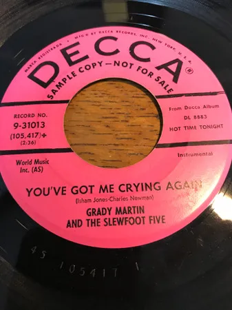You've Got Me Crying Again / Elmer's Tune