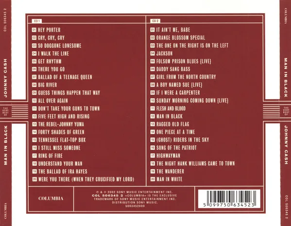 Man In Black - the Very Best of Johnny Cash