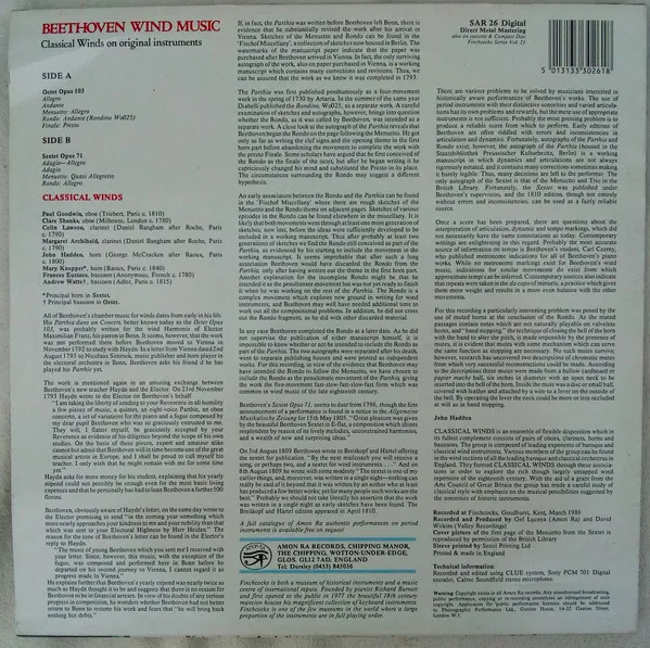 Beethoven Wind Music