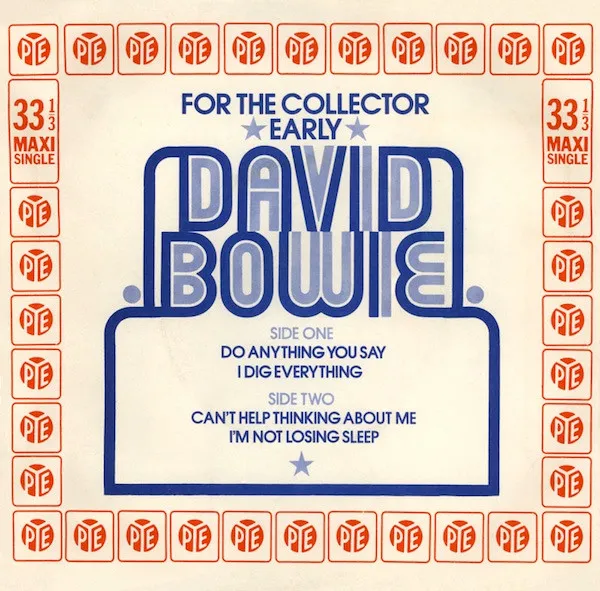 For The Collector Early David Bowie