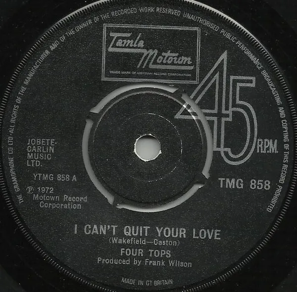 I Can't Quit Your Love