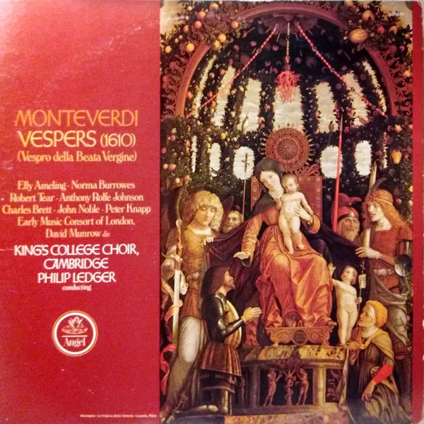 Vespers (1610) - (Vespro Della Beata Vergine)