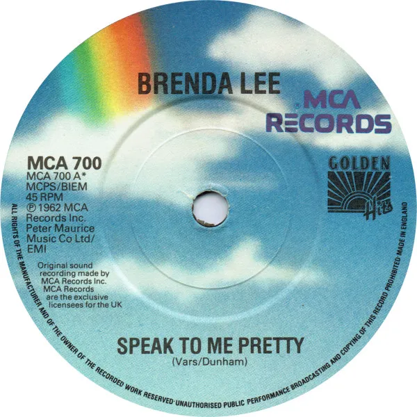 Speak To Me Pretty / Here Comes That Feeling