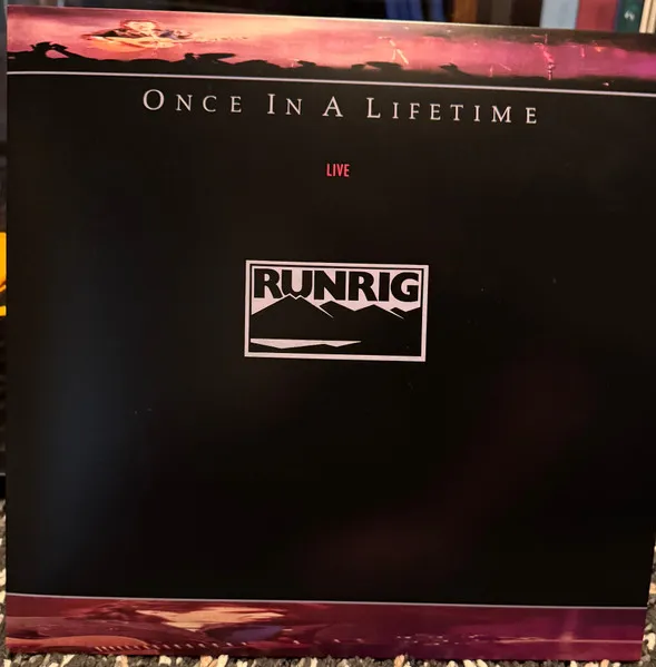 Once In a Lifetime, Live