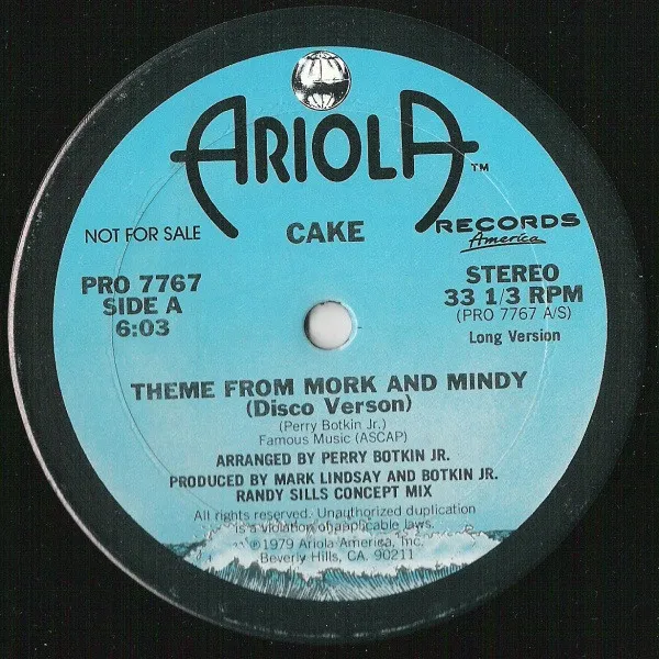 Theme From Mork And Mindy