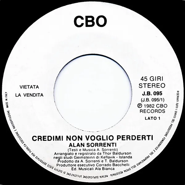 Credimi Non Voglio Perderti / This Time
