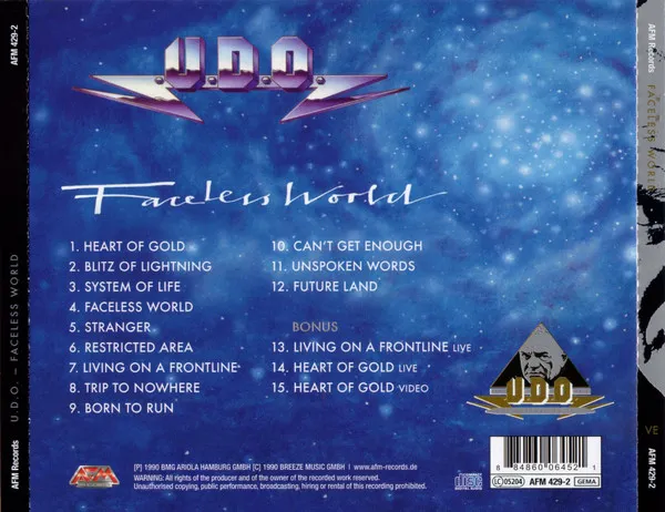 Faceless World (Re-Release+Bonus)