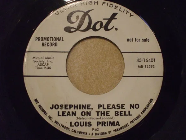 Josephine, Please No Lean On The Bell