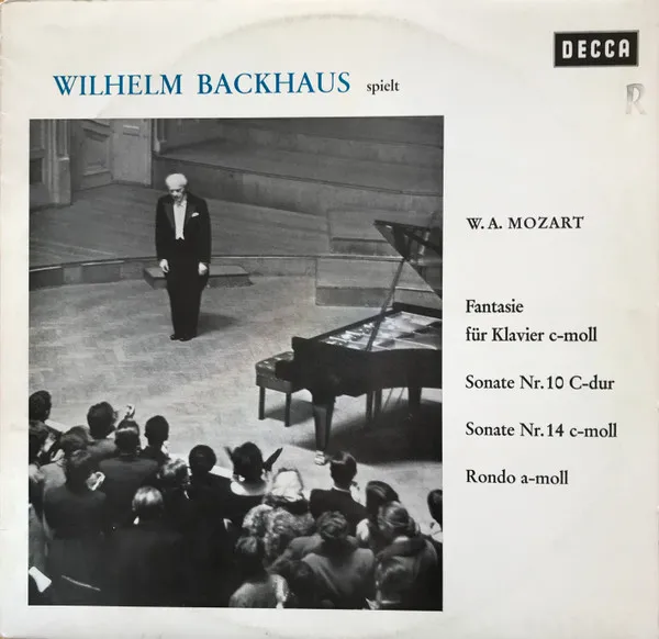 Wilhelm Backhaus Spielt Mozart