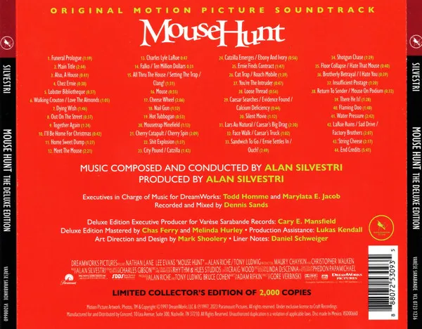 Mouse Hunt (Original Motion Picture Soundtrack)