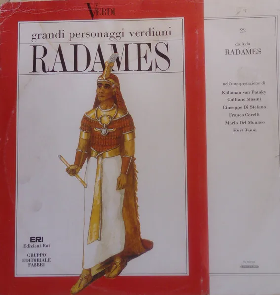 Verdi: Edizioni Rai 22 - Da Aida Radames