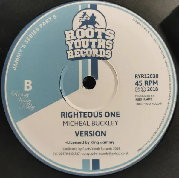 Storm Is Coming / Righteous One