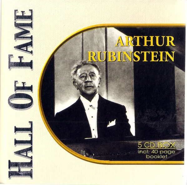 Hall Of Fame - Arthur Rubinstein