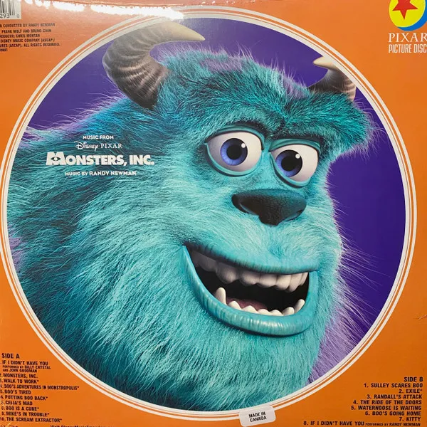 Music From Disney Pixar Monsters, Inc.
