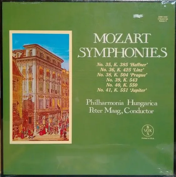 Mozart-Symphonies, Volume V
