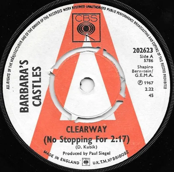 Clearway (No Stopping For 2:17)