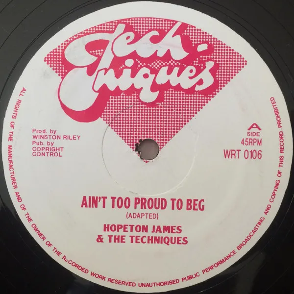 Ain't Too Proud To Beg / A Yuh Me Really Want