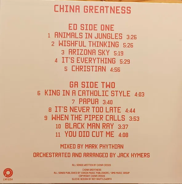 China Greatness