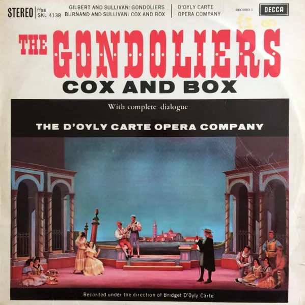 The Gondoliers (Record 1) / Cox And Box