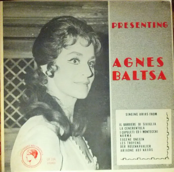 Presenting Agnes Baltsa