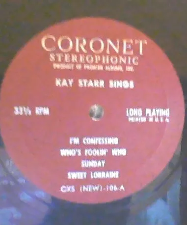 Kay Starr Sings