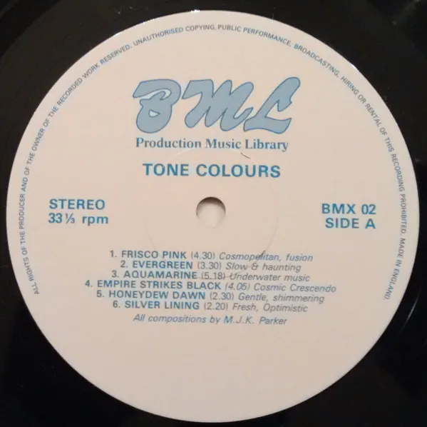 Tone Colours