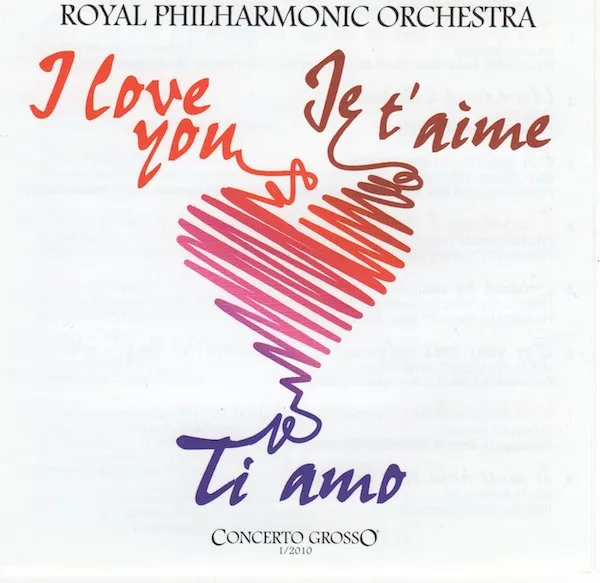 I Love You, Je T'Aime, Ti Amo