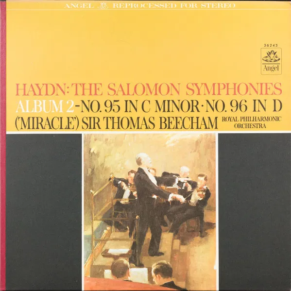 The Salomon Symphonies, Album 2, No. 95 In C Minor / No. 96 In D Major ("Miracle")