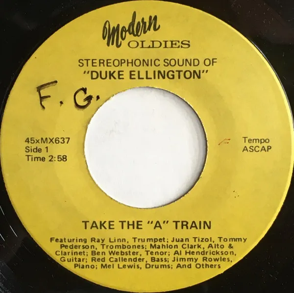 Take The "A" Train / Mood Indigo