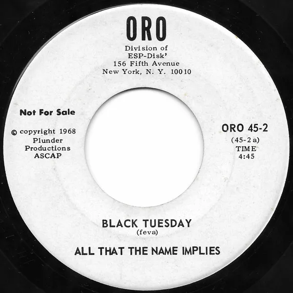 Black Tuesday