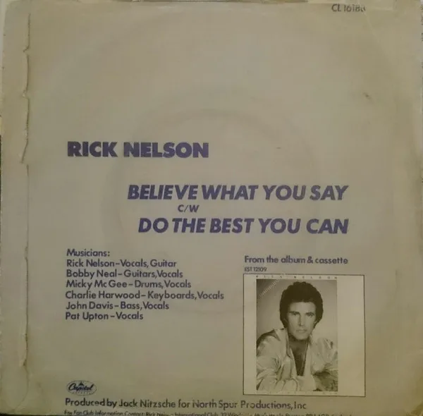 Believe What You Say