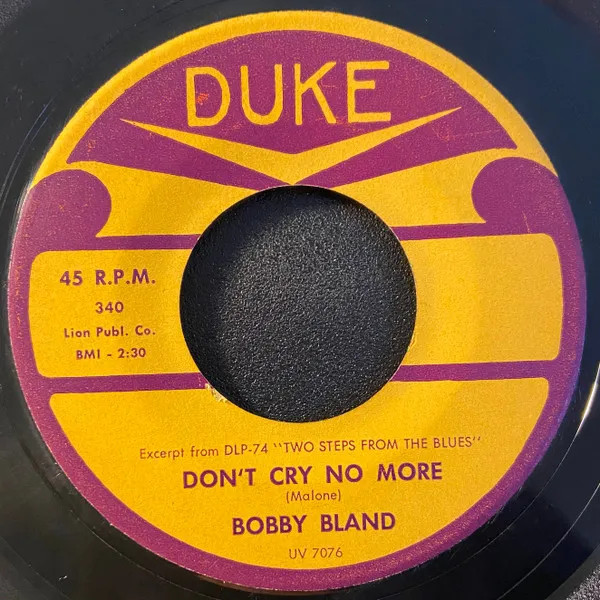 Don't Cry No More / Saint James Infirmary
