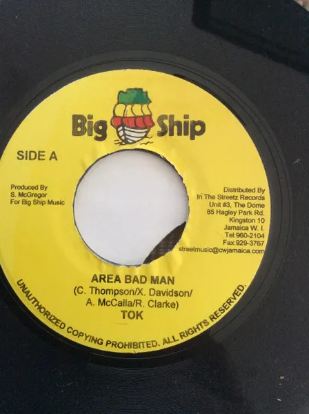 Area Bad Man / Turn Up The Fire