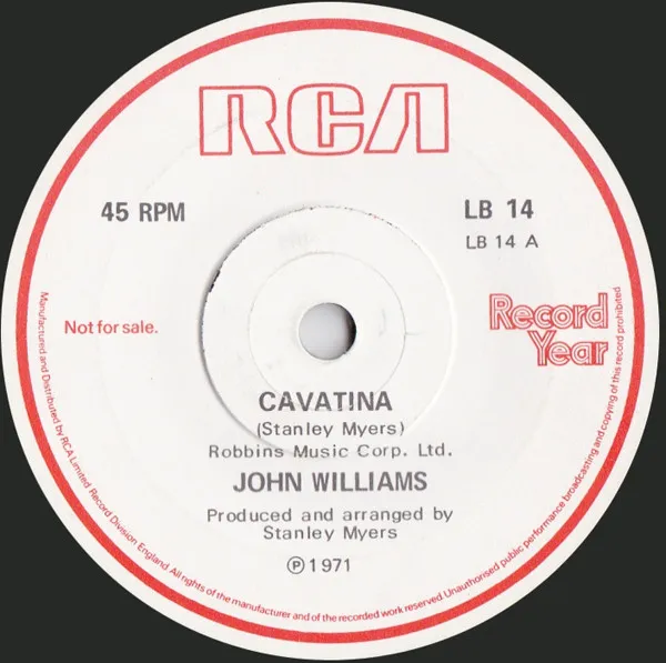 Cavatina / Noel Edmonds Introduces Record Year And 'The Day They Remembered'