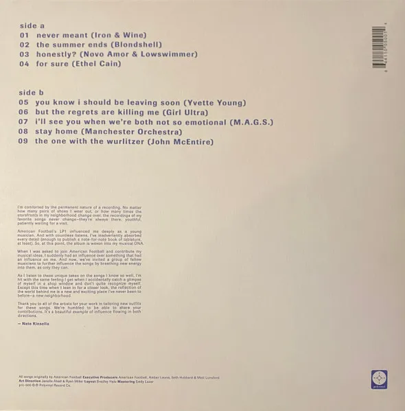 American Football (Covers)