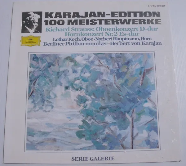 Karajan-Edition 100 Meisterwerke - Richard Strauss: Oboenkonzert D-dur · Hornkonzert Nr.2 Es-dur