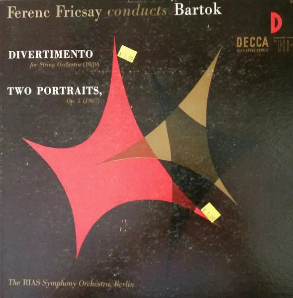 Divertimento For Strings Orchestra / Two Portraits, Op. 5