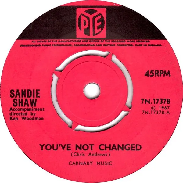 You've Not Changed