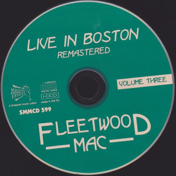 Live In Boston - Volume Three - Remastered