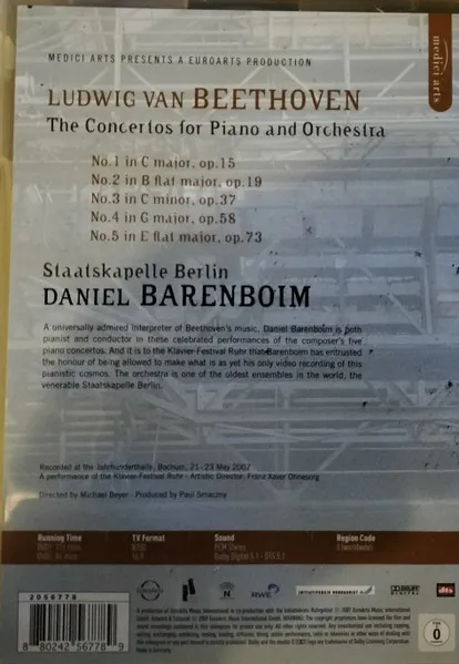 Beethoven Piano Concertos 1.2.3.4.5