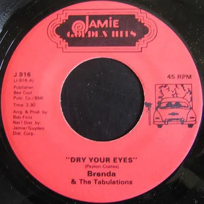 Dry Your Eyes / Right On The Tip Of My Tongue