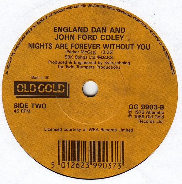 I'd Really Love To See You Tonight / Nights Are Forever Without You