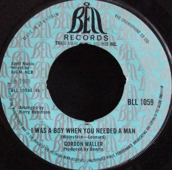I Was A Boy When You Needed A Man